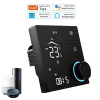 Thermostat de chauffage au sol WiFi pour chaudière à gaz, chauffage électrique, commande vocale, thermostat programmable, direct usine