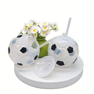 Vaso de Plástico Desechable con Forma de Balón de Fútbol para Niños, Ideal para Festivales - Product Image 2