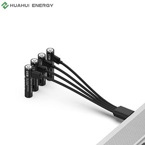 Huahui Energy AAA 1.5V 600MWH Baterai Lithium USB, Dapat Diisi Ulang - Product Image 1