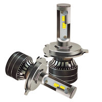 Ampoules LED pour phares de voiture H4, H1, H3, H7, H11, 9005, 9006, 45W