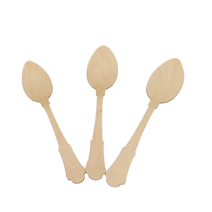 Ensemble de cuillères jetables en bois de bouleau écologiques, couverts de cuisine, serviette, sel, emballage en papier pour la restauration rapide - Product Image 3