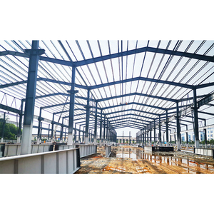 <span class=keywords><strong>Maison</strong></span> préfabriquée à faible coût pour l'élevage de chèvres Construction légère Salle d'équitation et ferme de moutons Services de coupe et de soudage inclus - Product Image 1
