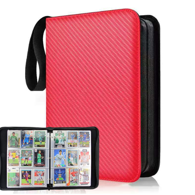 Sergé rouge (9 pochettes 900 cartes)