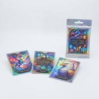 Ofrecemos Tarjetas de Juego Coleccionables Premium Personalizadas con Diseño Artístico, con Paquete de Cartas con Lámina Metálica, para Programas de Regalos
