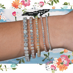 Bracelet Chaîne Tennis en Argent Sterling 925 de Haute Qualité avec Moissanite, 2mm-6.5mm, Style Hip Hop, Passe le Testeur de Diamant - Product Image 2