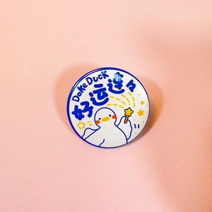 Badges personnalisés en fer blanc avec logo, à attacher par épingle de sûreté, vente en gros - Product Image 2