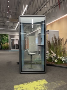 Cabina de Oficina Insonorizada Individual, Cabina Acústica de Privacidad para Llamadas Silenciosas y Trabajo Concentrado - Product Image 1