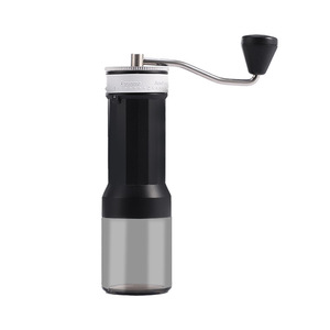 Moulin à café à manivelle, moulin à meules en acier inoxydable, design minimaliste, pour usage domestique et en cuisine, MG731G - Product Image 2