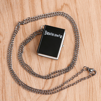 Montre de poche pendentif collier Death Note Book Anime avec chaîne pour enfants, cadeaux de remise de diplôme, vente en gros de cadeaux de fête