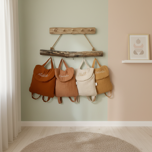 Sacs à Dos Pliables Personnalisés en <span class=keywords><strong>Gaze</strong></span> de Nylon <span class=keywords><strong>Double</strong></span> pour Femmes, Sac d'École - Product Image 5