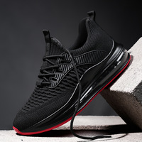 Chaussures de sport pour hommes, respirantes, antidérapantes, confortables, avec coussin d'air, amortissantes, pour la course à pied