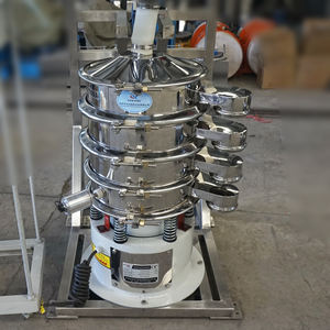 Tamiz vibratorio rotativo ultrasónico de gránulos de trigo Boneltra de alta precisión DHC 400 con tolva - Product Image 6