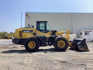 Maquinaria Usada de Movimiento de Tierras de Alta Calidad y Bajo Precio, Cargadora de Ruedas Komatsu WA320 en Shanghái en Venta - Product Image 3