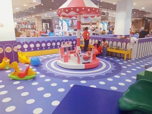 Alfombra de PVC Personalizada para Sala de Juegos Infantil, Alfombra Deportiva para Interiores, Parque de Atracciones, Cancha de Baloncesto, <span class=keywords><strong>Rollo</strong></span> de <span class=keywords><strong>Suelo</strong></span> Vinílico 3D - Product Image 3