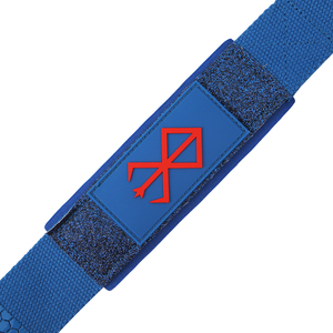 Custom Logo Wholesale Anime Berserk Adjustable Lifting Deadlifts Straps Heavy Duty Gym Wrist Wraps for Weightlifting - Product Image 5
