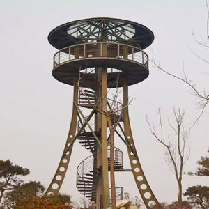 Torre de Observación de Acero Galvanizado en Caliente de Alta Calidad Personalizable, Torre de Observación Meteorológica de 15M-50M de Altura 50 - Product Image 1