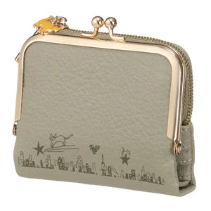 Versión coreana de lujo del mini estuche para tarjetas con cremallera y diseño de dibujos animados para mujer, con forro de poliéster. - Product Image 3