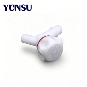 Robinet mural de salle de bain Yunsu 110124 en plastique PP ABS léger DN15 1/2'', robinet moderne anti-fuite - Product Image 3