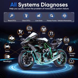 ANCEL MT700 오토바이 BMW/Ducati/H-onda/<span class=keywords><strong>Yamaha</strong></span>/Su-zuki 오일 서비스 ECU 재설정 ABS 출혈 TPS에 대한 모든 시스템 진단 도구 - Product Image 2