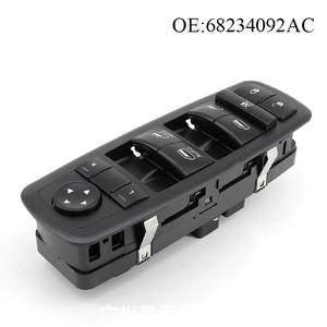 Interrupteur de lève-vitre pour modèles Chrysler Pacifica 2017-2019, 68234092AC, en plastique ABS, neuf et d'occasion - Product Image 2
