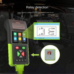 2026 BT500 Probador Universal de Baterías de Coche con Impresora 12-24V CCA JIS SAE MCA CA DIN IEC <span class=keywords><strong>EN</strong></span> BCI 1 Año de Garantía - Product Image 3