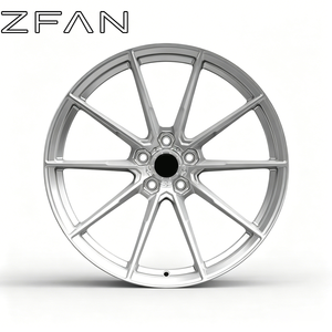 Rines ZFAN de Cinco Radios, Ligeros, Cóncavos y Forjados de 17-24 Pulgadas, 4x100, 5x100, 5x112, Nuevos para <span class=keywords><strong>Audi</strong></span> RS6, RS4, A3, <span class=keywords><strong>A4</strong></span>, para 25mm - Product Image 1
