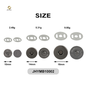 Bán Sỉ Nút Bấm Nam Châm Áo Khoác 10 <span class=keywords><strong>14</strong></span> 18 <span class=keywords><strong>Mm</strong></span> Nút Bấm Từ Tính Mạnh Bằng Kim Loại Cho Túi Xách - Product Image 2