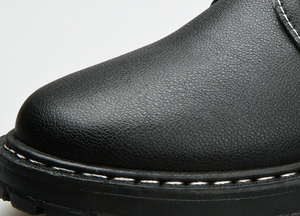 Chaussures de cuisine professionnelles pour chef, antidérapantes, résistantes à l'huile, légères, confortables, noires, personnalisées, de haute qualité, en gros. - Product Image 4