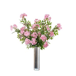 CallaFloral Fleurs Artificielles Rose Blanc Bouquet de Michelia Figo pour Mariage Décoration Maison 120cm de Haut Fleurs en Soie Réalistes - Product Image 5