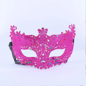 Mascherata spettacolo mezza faccia di volpe con paillettes di pizzo maschera per la festa danzante di Halloween - Product Image 4