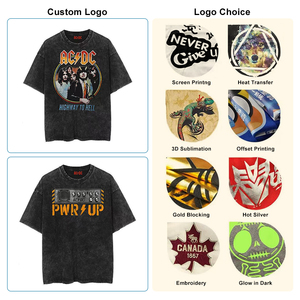 เสื้อยืดผู้ชายทรงหลวม แขนสั้น ผ้าคอตตอนผสมโพลีเอสเตอร์ คุณภาพสูง พิมพ์โลโก้ตามสั่ง เป็นมิตรกับสิ่งแวดล้อม แห้งเร็ว ระบายอากาศได้ดี - Product Image 2