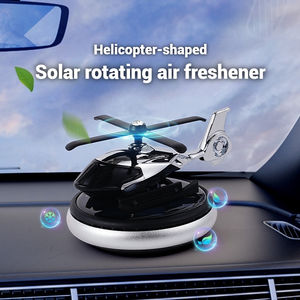 Purificador de Aire para Coche con Forma de Helicóptero Giratorio, Energía Solar, Aromaterapia Sólida, Perfume Duradero para Interiores, Fragancia para Asientos, PVC - Product Image 4