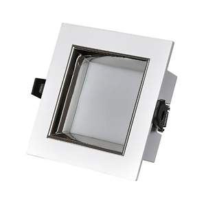 Faretto da Incasso Commerciale per Interni 7W, Luce da Soffitto, Foro 75mm, Downlight Incassato 220V Quadrato o Rotondo, Faretto LED SMD per Illuminazione - Product Image 1
