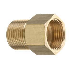 Raccord de couplage hexagonal en laiton pour nettoyeur haute pression, filetage femelle 14 mm x filetage mâle 22 mm, trou intérieur 14 mm - Product Image 1