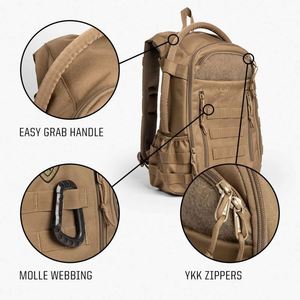 Free Sample Daypack <b>Mini</b> - Tactical Diaper Bag <b>Backpack</b> - Product Image 4