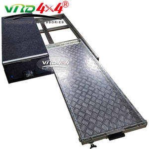 Glissière en acier inoxydable VRD4X4 pour pick-up tout-terrain, plateau coulissant pour le lit de la camionnette + système de cuisine, plateau coulissant pour le lit de la camionnette - Product Image 6