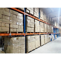 Systèmes de rayonnage industriels à haute capacité pour entrepôts, rayonnages de stockage industriels, montants de rayonnage pour palettes de 24 pouces