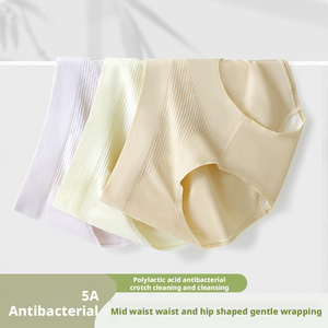 Culottes Femme Effet Seconde Peau Sans Coutures en Acide Polylactique, Antibactériennes, Respirantes, Extensibles, Douces, Taille Moyenne, Coupe Triangle - Product Image 6