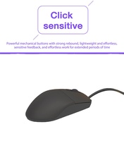 Wholesale Used Optical 3D USB Ergonomic Wired Mice for Office Home Gaming Desktop Laptop Mechanical Silent