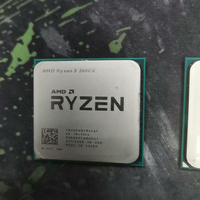 Processeur de bureau AMD R5 2600 3.4 GHz 65w d'occasion, démonté, socket AM4