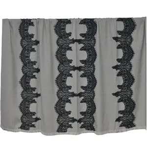 BLUE PHOENIX acrylic shawl with lace fashionable hot sale women hijab wholesale