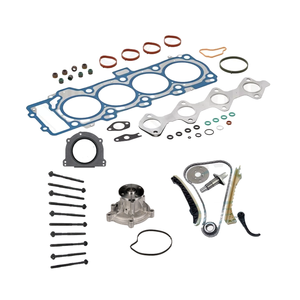 Set di bulloni per guarnizioni a testa Linkteco KIT catena di distribuzione e pompa dell'acqua per <span class=keywords><strong>MERCEDES</strong></span> W169 1.5 A150 <span class=keywords><strong>A160</strong></span> 04-12 - Product Image 1