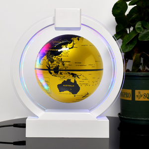 Globe flottant #1 de conception de brevet de best seller, carte du monde changeante de lévitation de lumière LED pour Amazone - Product Image 2