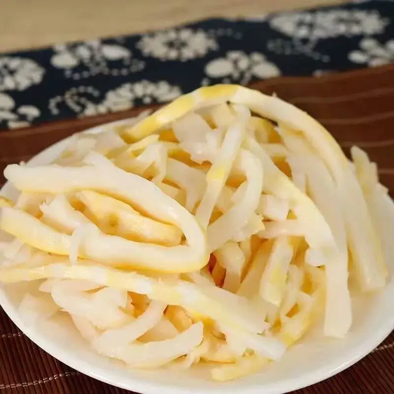 Cibo verde germogli di bambù essiccati interi fette di germogli di bambù per la salute