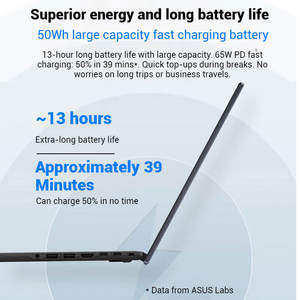 2025 สำหรับแล็ปท็อป <span class=keywords><strong>Expertbook</strong></span> B5 Intel Core Ultra5 16GB DDR5 1TB SSD หน้าจอ 14/16 นิ้ว อัตราส่วน 16:10 คีย์บอร์ดภาษาอังกฤษ Windows 11 Home - Product Image 5