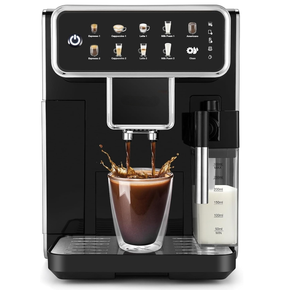 Один сенсорный 1350 Вт, 15 бар, профессиональная полностью автоматическая кофемашина, одноразовая кофеварка для бизнеса - Product Image 1