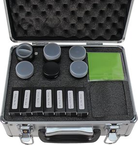 <span class=keywords><strong>Kit</strong></span> de Accesorios para Filtro de Ocular de <span class=keywords><strong>Telescopio</strong></span> Solomark de 1.25 Pulgadas (Plateado), Juego de 5 <span class=keywords><strong>Oculares</strong></span> Plössl, Juego de 7 Filtros, Lente Barlow 2X - Product Image 3