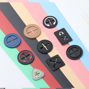 カスタムロゴイヤホンポートホールパッチ熱伝達クリアPVC3Dシリコンカスタマイズパッチバックパック用シリコンパッチ - Product Image 4