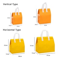Sac isotherme jetable en non-tissé noir pour fruits de mer avec logo personnalisé, sac de courses isotherme en aluminium