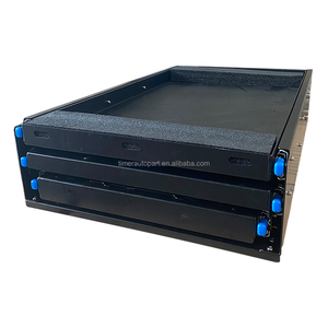 4x4 Truck Bed Outdoor Furniture Portable Aluminum Folding Cooking <strong>Table</strong> Heat Resistant <strong>Storage</strong> for Campervan SUV <strong>Camp</strong> Cupboard - Product Image 6